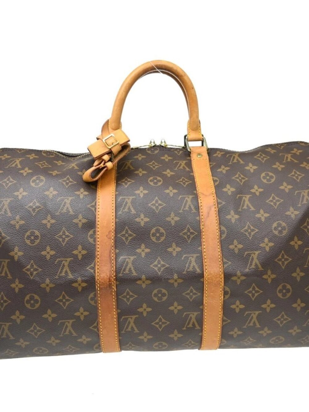 LOUIS VUITTON KEEPALL 50 TRAVEL HANDBAG MONOGRAM M41426 MB0970 BQ01068